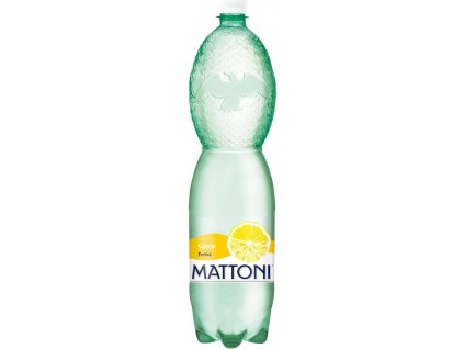 Minerálna voda MATTONI ochutená - citrón sýtená 6 x 1,5l