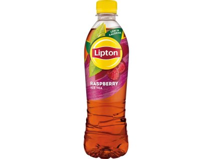 Čierny ľadový čaj Lipton malina 12 x 0,5 ℓ