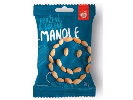 Mandle pražené solené IBK 60 g
