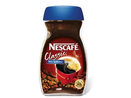 Káva NESCAFÉ CLASSIC bez kofeínu instantná 100 g