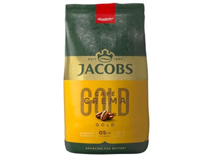 Káva JACOBS Crema Gold zrnková 1 kg