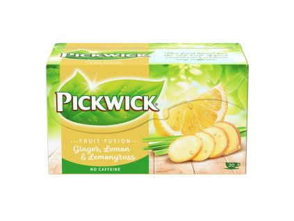 Čaj PICKWICK zázvor s citrónom HB 20 x 2g
