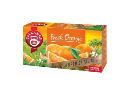 Čaj TEEKANNE ovocný Fresh Orange HB 20 x 2,25g