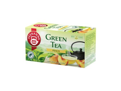 Čaj TEEKANNE zelený Broskyňa HB 20 x 1,75g