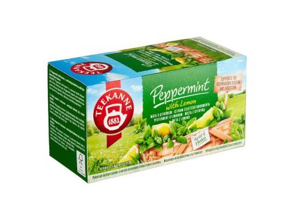 Čaj TEEKANNE bylinný Mäta s citrónom HB 20 x 1,5g