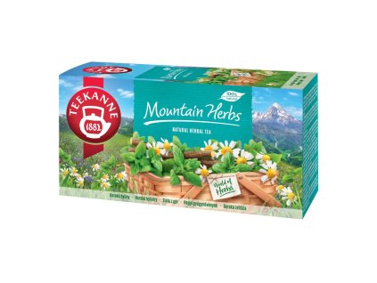 Čaj TEEKANNE bylinný Mountain Herbs HB 20 x 1,8g