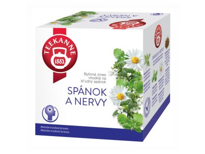 Čaj TEEKANNE bylinný Spánok a nervy HB 10 x 2g