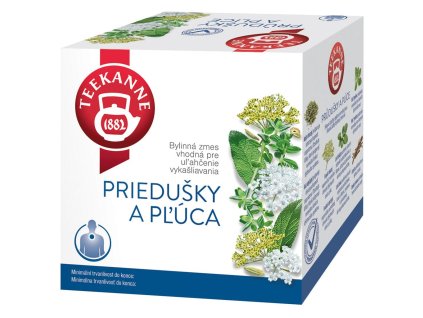 Čaj TEEKANNE bylinný Priedušky a pľúca HB 10 x 2g