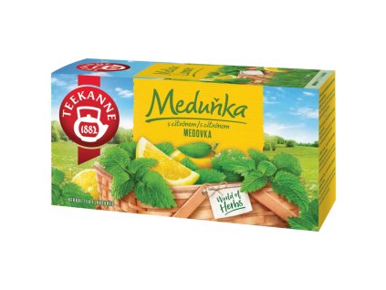 Čaj TEEKANNE bylinný Medovka/citrón HB 20 x 1,5g