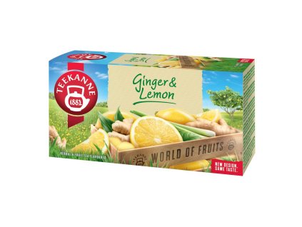 Čaj TEEKANNE ovocný Ginger & Lemon HB 20 x 1,75g