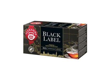 Čaj TEEKANNE čierny Black label HB 20 x 2g
