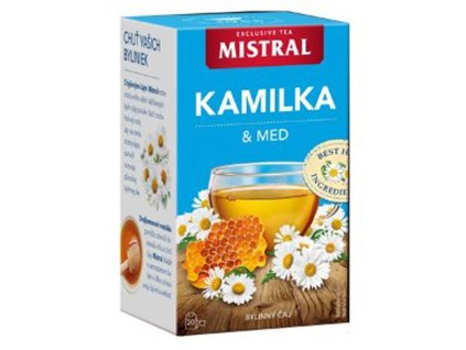 Čaj MISTRAL bylinný kamilka, med HB 30 g