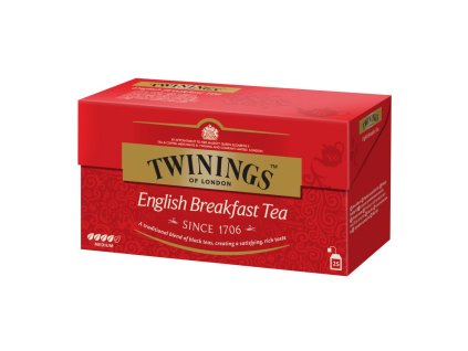 Čaj Twinings čierny English Breakfast HB 25 x 2g