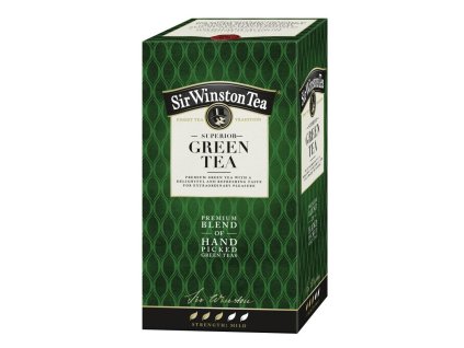 Čaj SIR WINSTON Superior Green Tea HB 20 x 1,75g