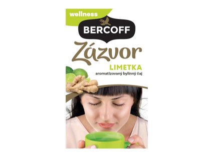 Čaj Bercoff Klember zázvorový s limetkou HB 40 g