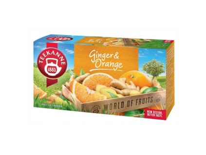 Čaj TEEKANNE ovocný Orange Ginger HB 20 x 2,25g
