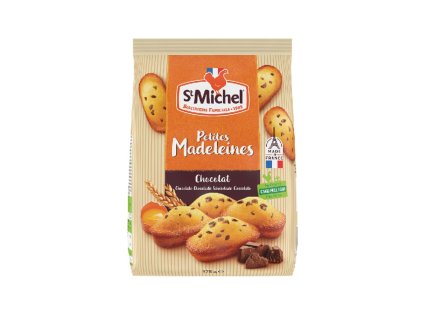 St Michel Mini Madlenky s kúskami čokolády 175g