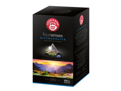 Čaj TEEKANNE FOURSENSES Alpenkräuter HB 20 x 2g