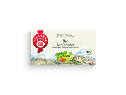 Čaj TEEKANNE Bio Bergkräuter HB 20 x 1,8g