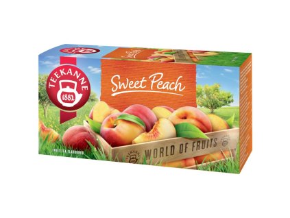 Čaj Teekanne World Of Fruits Sweet Peach HB 20 x 2,25g