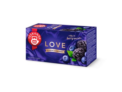 Čaj Teekanne Love Blueberry & Blackberry HB 20 x 2,25g