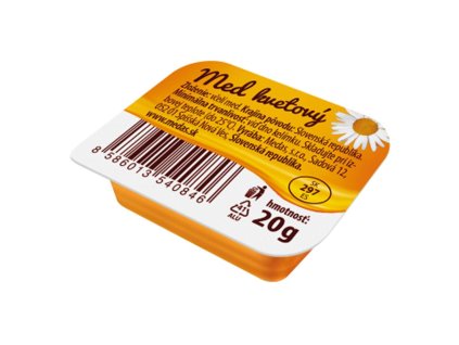 Med včelí kvetový vo vaničkách 60 x 20 g