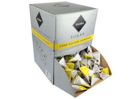 Cukor Rioba trstinový 500 x 4 g pyramídky
