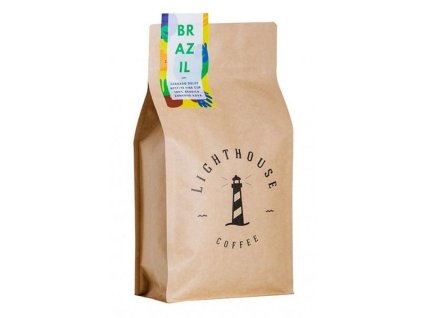 Zrnková káva Lighthouse Coffee Brazil Cerrado Dulce Fine Cup 500 g