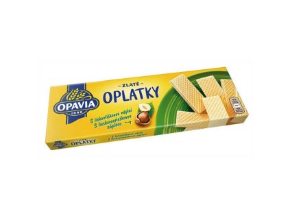 Zlaté oblátky lieskovoorieškové 146 g
