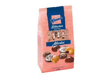 Zmes jemných perníkov Manner s polevou 500 g