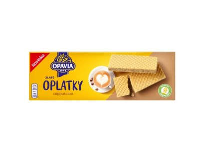 Zlaté oblátky cappucino 146g