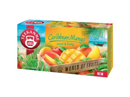 Čaj Teekanne World Of Fruits Caribbean Mango HB 20 x 2,25g