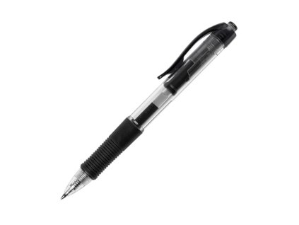 Guľôčkové pero Q-CONNECT klikacie čierne