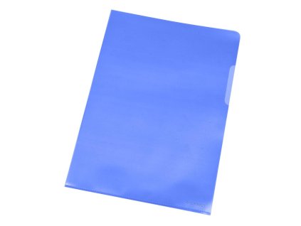 Obal L na dokumenty Q-CONNECT antistatický matný 120mic modrý 100ks
