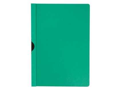 Obal s klipom kovovým Q-CONNECT zelený