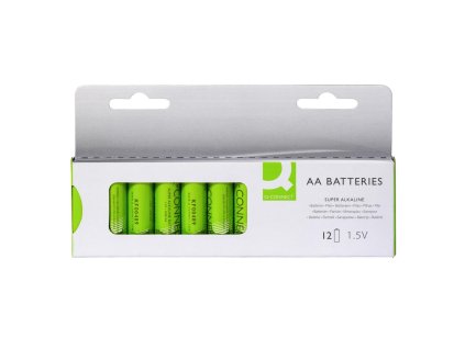Batéria Q-CONNECT AA tužkové 12 ks