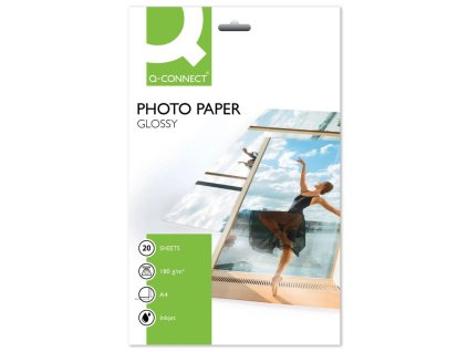 Fotopapier Q-CONNECT vysoký lesk, 180 g, 20 hárkov