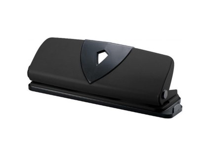 Štvordierovačka Q-CONNECT na 16 listov čierna