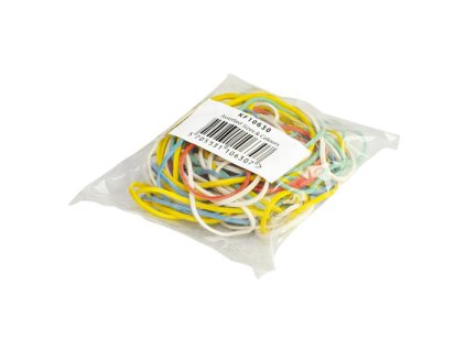 Gumičky Q-CONNECT, 25g, mix farieb