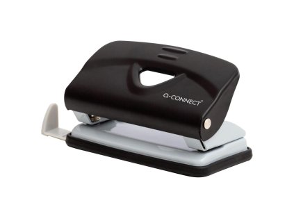 Dierovačka Q-CONNECT na 10 listov čierna/sivá