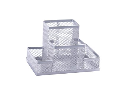 Drôtený stojan kombinovaný 103x100x153mm strieborný