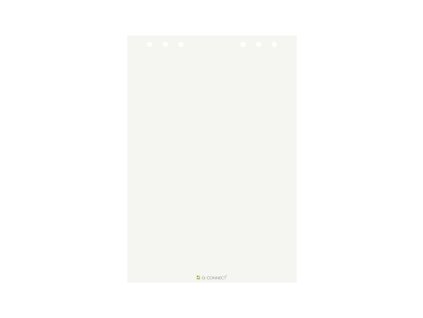 Blok papiera Q-CONNECT čistý recyklovaný 20 listov, 5ks