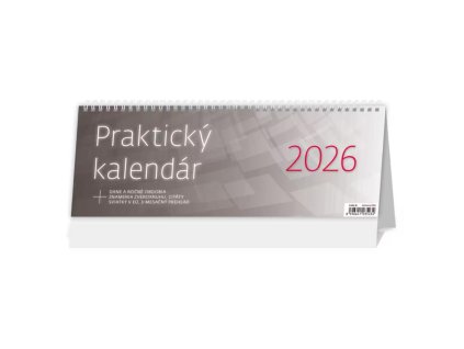 Stolový kalendár stĺpcový 33,6x12,1 cm - Praktický OFFICE 2026