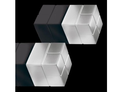 Magnety extra silné na sklenené tabule, kocka, 2 ks