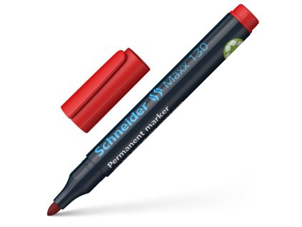 Permanentný popisovač Schneider Maxx 130 červený