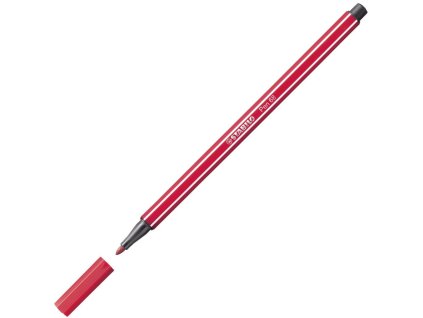 Popisovač STABILO Pen 68 tmavočervený