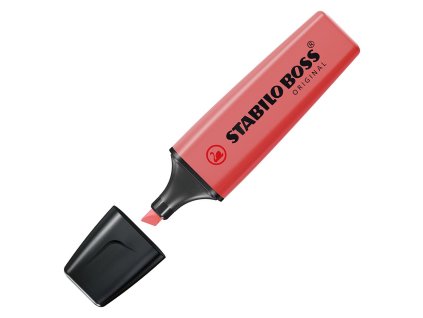 Zvýrazňovač STABILO BOSS ORIGINAL červený