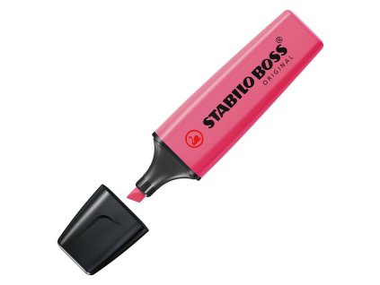 Zvýrazňovač STABILO BOSS ORIGINAL ružový