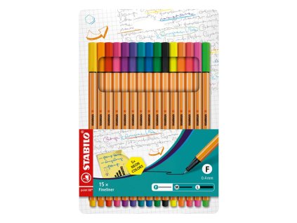 Sada linerov STABILO point 88/10+5neon