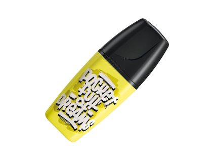 Zvýrazňovač STABILO BOSS MINI Snooze One žltá
